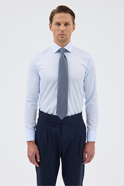 Paşahan Πουκάμισο Comfort Fit με διπλή μανσέτα