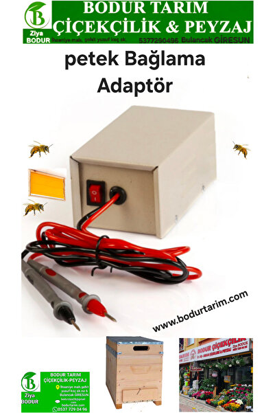 BODUR TARIM Bulancak Giresun Elektirikli Arı Petek Çerçeveye Mum Bağlama Adap...