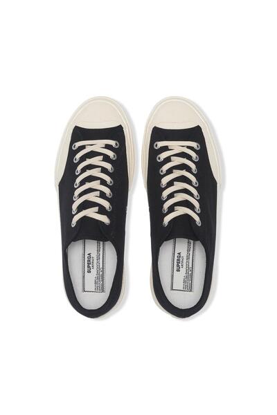 Superga 2432 Works Low Cut Cotton Canvas Unisex Mavi Sneaker