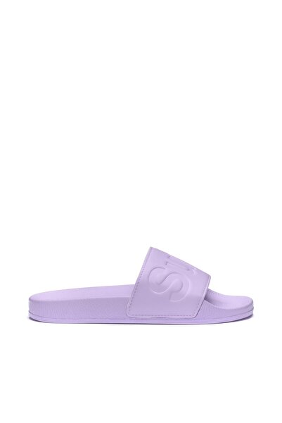 Superga 1908 Slides Polysoft Unisex Viyole Lila Terlik