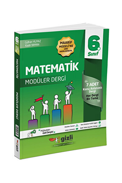 Gizli Yayınları 6. Sınıf Matematik Müfredatın Gizli Dergisi