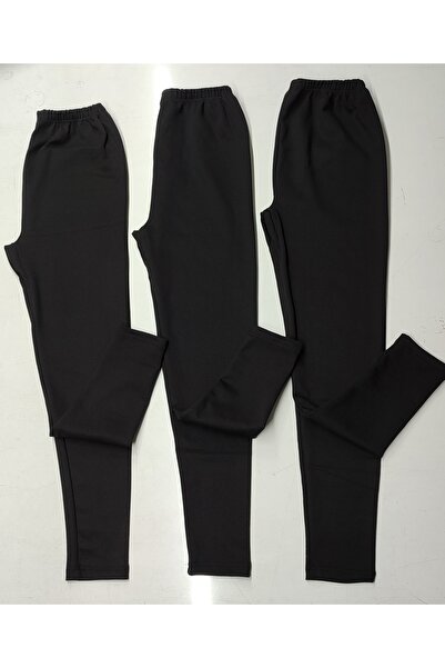 Medament 3-Piece Underwear Sha Fleece-Lined Workwear Tights (Black)