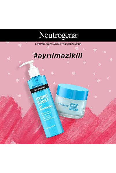 Neutrogena Hydro Boost Water Gel Temizleyici + Nemlendirici Normal Ciltler İçin