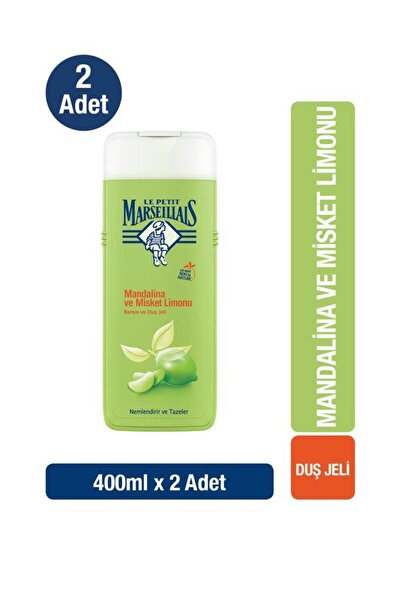 Le Petit Marseillais Duş Jeli Mandalina Limon 400 ml x2