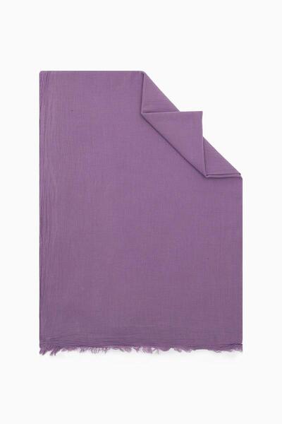 FİVESCARF Šal od prirodnog pamuka boje lavande