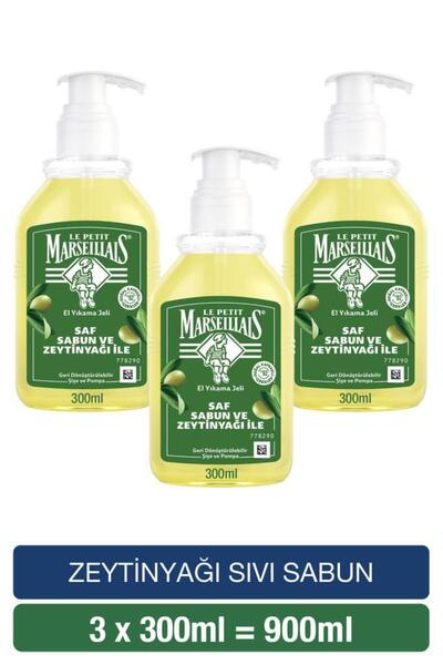 Le Petit Marseillais Sıvı Sabun Zeytinyağı 300 ml x3