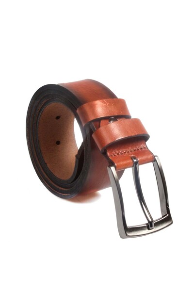 FAST STEP Genuine Leather Men's Leather Belt 779Ka040-01