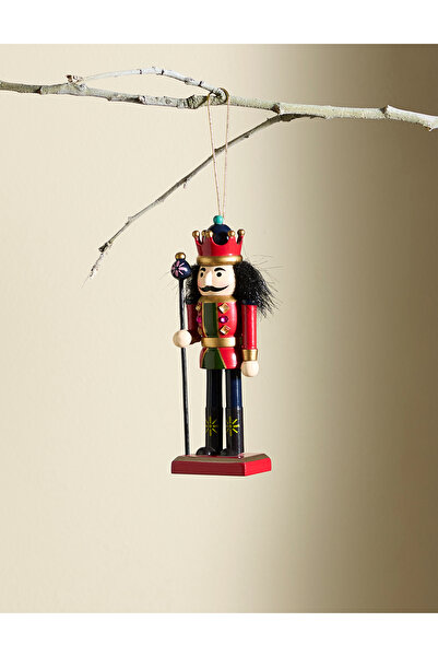 Marks & Spencer Ahşap Fındıkkıran Yılbaşı Süsü