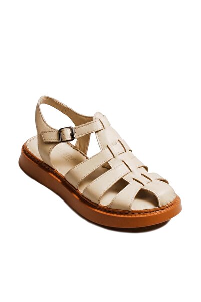 FAST STEP Genuine Leather Women's Classic Sandals 621Za880