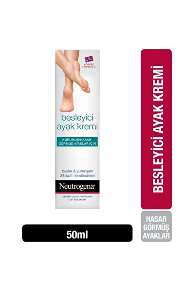Neutrogena Norveç Formülü Kurumuş Ayaklar Için Nemlendirici Ayak Kremi 50 ml