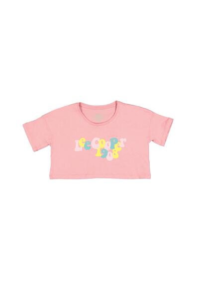 Lee Cooper 90's Girls' 100% Cotton O-Neck T-Shirt K.Salomon