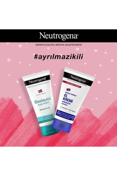 Neutrogena Parfümlü El Kremi Besleyici Bakım Ayak Kremi – Ayrılmaz İkili