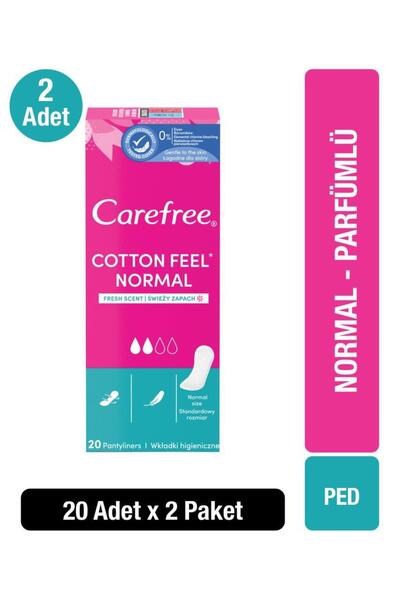 Carefree Refresh Breathable-Fresh Daily Pad 20Pcs X2