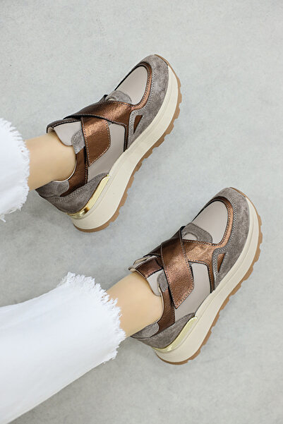 FAST STEP Hakiki Deri Kadın Casual Ayakkabı 757ZA24055