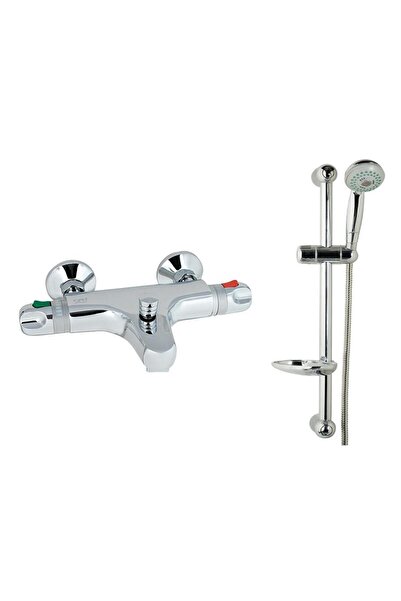 GPD Thermostatic Bathroom Faucet Tbb01 and Sliding Shower Set Dst16