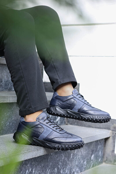 FAST STEP Ανδρικά παπούτσια casual από γνήσιο δέρμα 815MA445