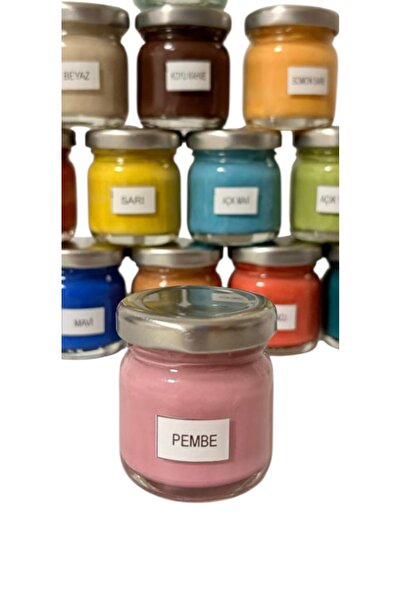 ŞEKERCİMM Seramik çini boyası 40cc Pembe