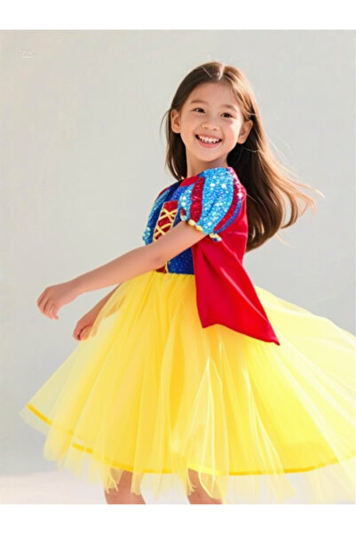 Kostümix Pamuk Prenses Kız Çocuk Kostümü