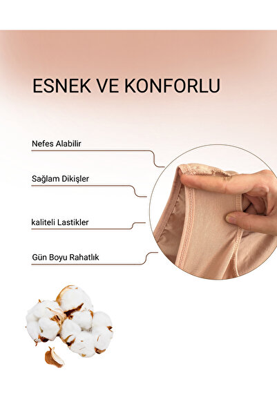 ALYA UNDERWEAR Βαμβακερό Hipster Γυναικείο Σλιπ - 5 Χρώματα Επιδερμίδας