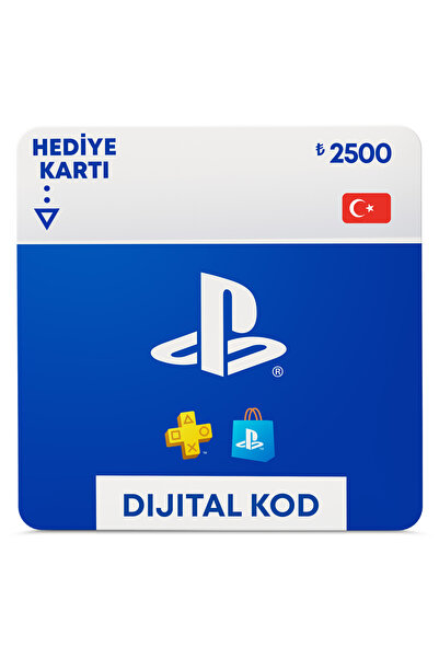 Sony PlayStation Store 2500 TL Hediye Kartı