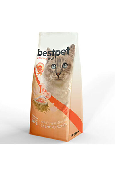 Bestpet Sterilised Somonlu Kısırlaştırılmış Kedi Maması 1 Kg