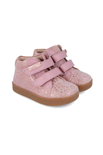 BIOMECANICS Ghete copii, piele naturala, roz, Garvalin - Marime: 20 (12,2-12,7 cm)