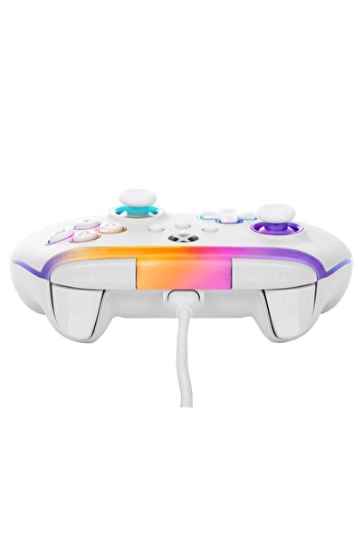 Powera Advantage Lumectra Wired Controller for Xbox Series X|S, Xbox One & PC, RGB, White