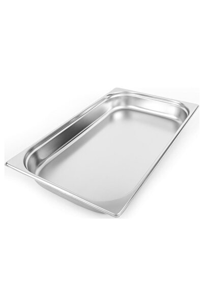 Kayalar Gastronom Küvet Paslanmaz Çelik GN 1/1*65 mm ( 53 * 32,5 cm ) Derinli...