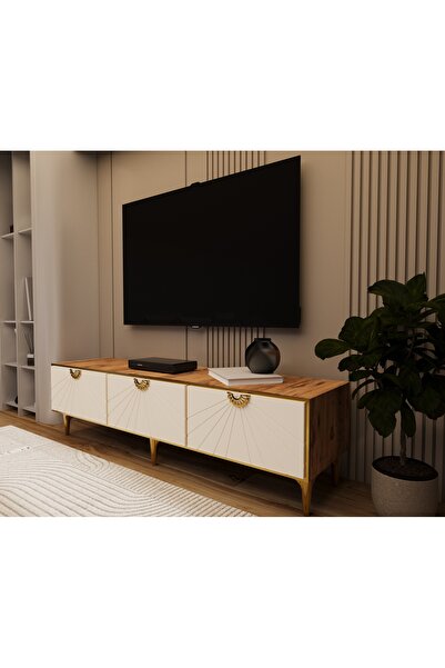 e dekorsan İstridye Lüks TV Sehpa Ünitesi