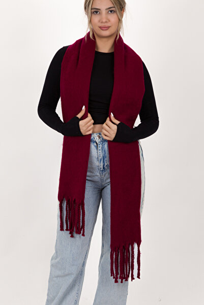 ANDİFLİ Women's 100% Cotton Woven Shawl Scarf with Tassels