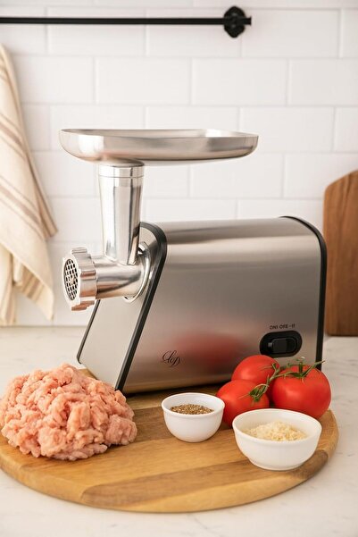 Bnd Electric Meat Grinder - 600W Copper Motor, Stainless Steel, Durable