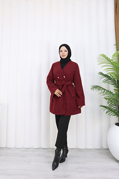 sorisso Cardigan din pâslă cu nasturi