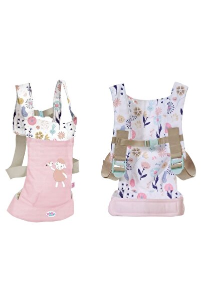 ZAPF CREATION Baby Born Doll Carrier, Multicolor, 30x17.5x5 cm, for dolls up to 43 cm, 3+ years
