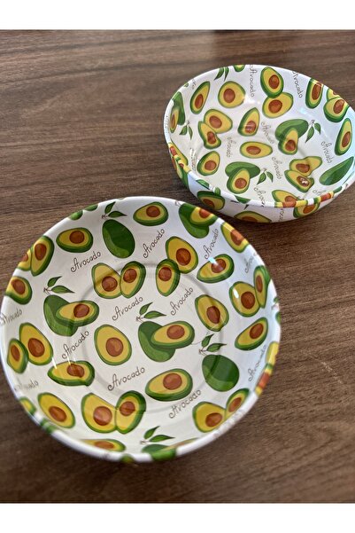 aysequlce desenli çerezlik tabak seti küçük boy 2li 9cm