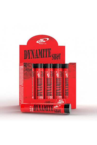 Pro Nutrition ديناميت شوت - أمبولات طاقة سائلة (توت بري، ٢٠ × ٢٥ مل)