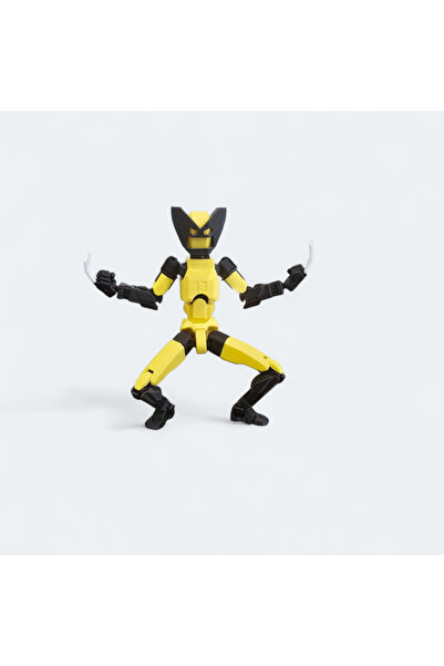 Workshopin3D Wolverine dummy 13 tüm eklem yerleri hareketli 17 cm
