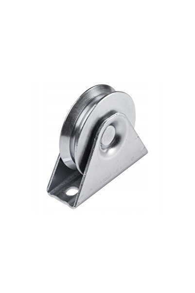 EmaConstruct Rolă pentru poartă glisantă, profil V, diametru 80 mm, galvanizată