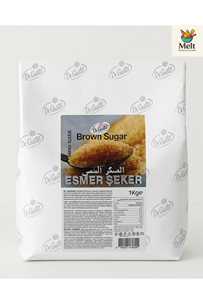 MELT PASTRY Esmer Kahverengi Şeker 1 kg