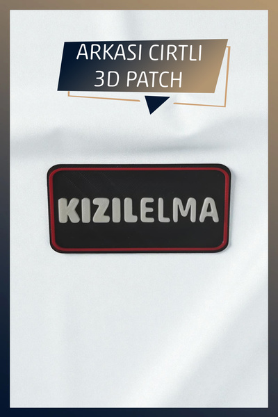 AHWALL رقعة/وشاح/شارة مطبوعة بتقنية ثلاثية الأبعاد من الجيل الجديد بتصميم KIZ...