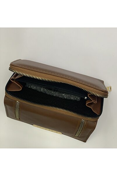 PurpleART Women's Zipper Detailed Polo Emblem Large Horizontal Wallet 10X17X5Cm