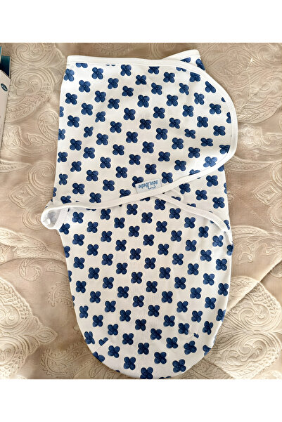 Sevi Bebe Interlock Baby Swaddle, Newborn Swaddle Patterned 100% Cotton Adjustable