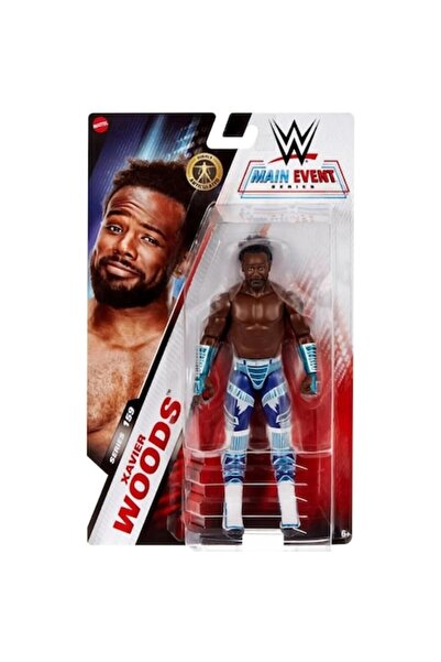 mattel Seria WWE Main Event Xavier Woods 15 cm (JGD47)