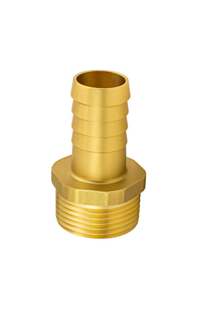 DESIPHON 1/2 Pirinç Hortum Rekoru - Dayanıklı Metal Bağlantı Ucu