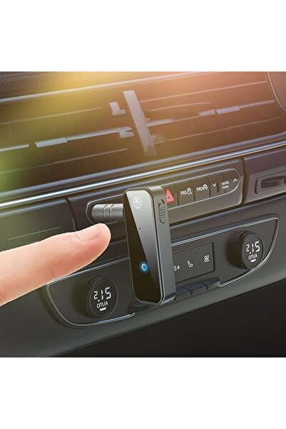 Flippy Bluetooth B46 Car Audio Adapter, 3.5mm Jack, Black