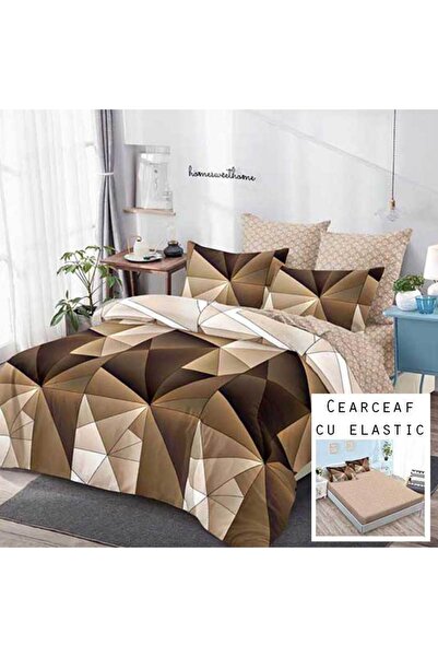 Patul Lenjerie de pat, Bumbac Finet, Pucioasa, Pat Dublu, 2 Persoane, Cearcea...