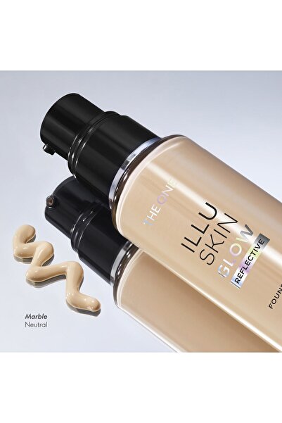Other Oriflame Podkład THE ONE Illuskin Glow Reflective - Light Ivory Neutral 30 ml