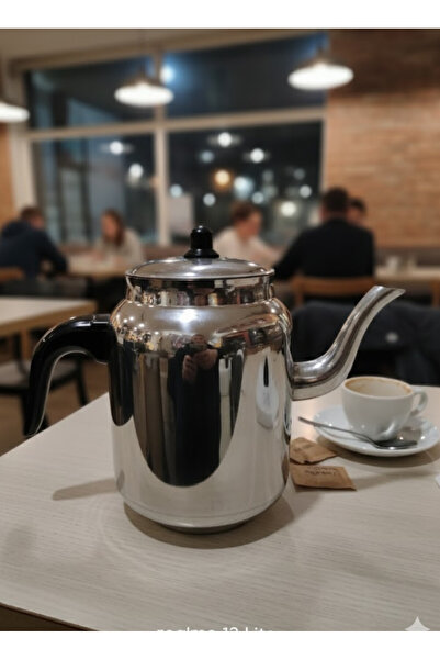 abnturk 4 Numara 4 Litre Geleneksel Alüminyum Kahveci Demliği