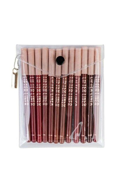 real beauty 5 مجموعات من محدد الشفاه متعدد الألوان