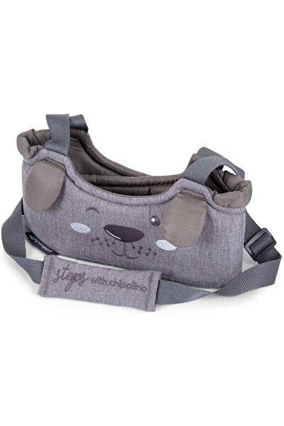 Chipolino 1st Steps graphite linen baby harness