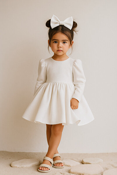RG Brand Baby Long Sleeve Ruffle Dress